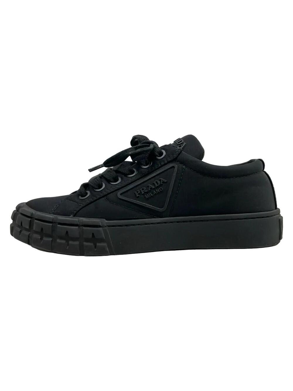 Prada Black Nylon Women's Sneakers #343591P72B